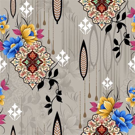 Pin by mehwish anooral on 1 | Flower pattern design prints, Flower pattern design, Beautiful ...