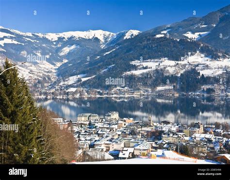 Ski resort Zell am See. Austria Stock Photo - Alamy