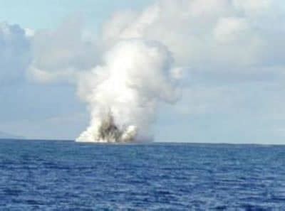 Kavachi Submarine Volcano Erupts (KSLOF)Living Oceans Foundation