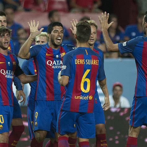 Sevilla vs. Barcelona: Goals and Highlights from 2016 Spanish Super Cup 1st Leg | News, Scores ...