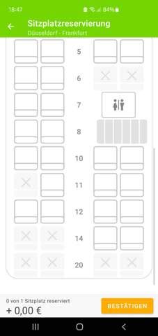 Sitzplan im Flixbus? (Reisen)