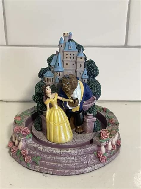 VINTAGE-DISNEY BEAUTY AND The Beast- Belle Beast Maurice Castle-Figurine $66.72 - PicClick