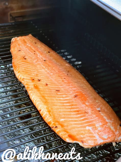 Traeger Smoked Salmon recipe - Ali Khan Eats