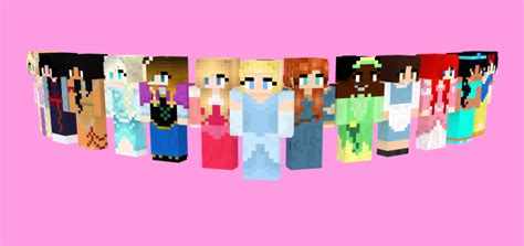 Disney Princess Minecraft Skins