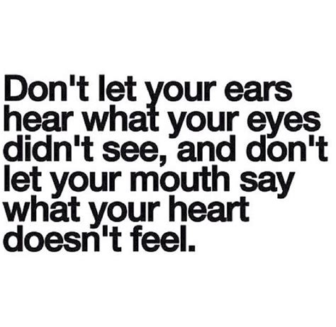 Ears Hear, Eyes See, Mouth Say, Feel Pictures, Photos, and Images for Facebook, Tumblr ...