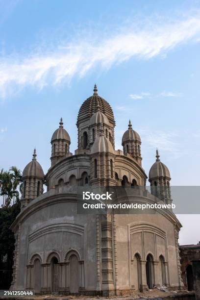 Exterior Of The Bawali Gupta Vrindavan Dham Temple Bawali West Bengal ...