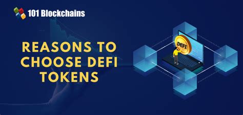 5 Reasons why you should go for DeFi Tokens - 101 Blockchains