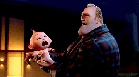 *JACK-JACK & his father MR. INCREDIBLE/BOB PARR ~ The Incredibles ii, 2018......JACK-JACK's new ...