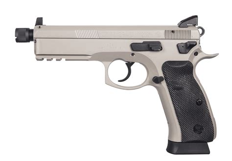 CZ 75 SP-01 Tactical Urban Grey Suppressor-Ready-Discontinued - CZ-USA