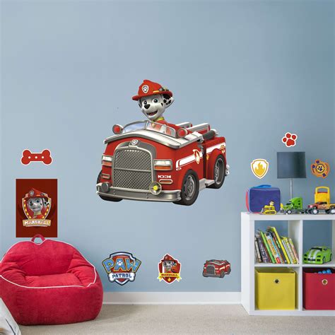 Fathead Marshall: Fire Truck - Giant Officially Licensed PAW Patrol ...