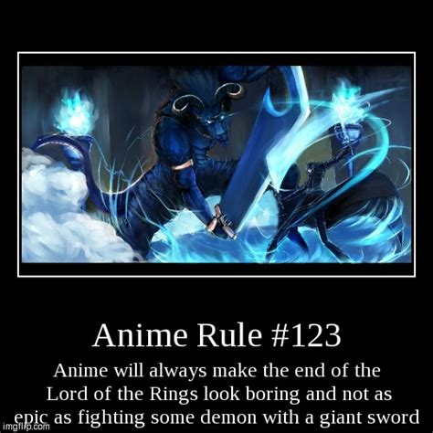 Anime Rule #123 - Imgflip