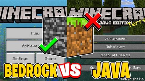 Bedrock Vs Education Edition