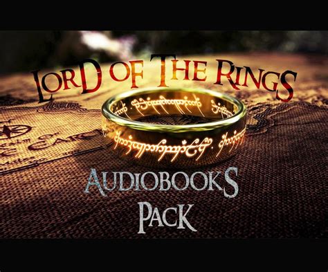 Tolkien Lord of the Rings Hobbit Audiobooks Rob Inglis - Etsy