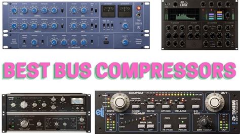 Best Bus Compressor Plugins & Master Bus Compression Settings in 2022