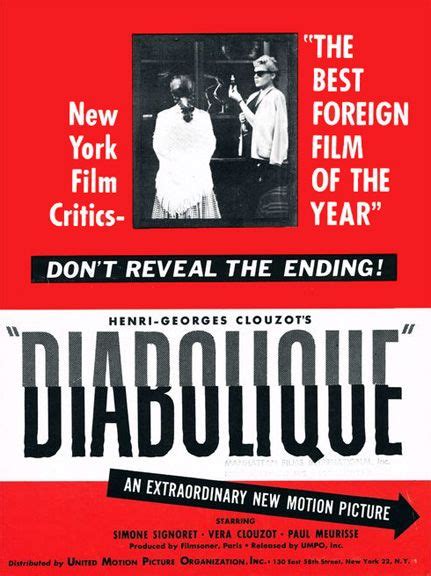 Diabolique | Picture organization, Film, Film noir