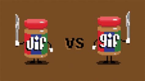 Jif Vs Gif Peanut Butter GIF - Jif Vs Gif Peanut Butter Gif Pronounciation - Discover & Share GIFs