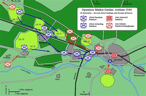 Arnhem Map 3 - Battle of Arnhem - Wikipedia | Operation market garden, Arnhem, Battle