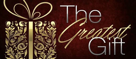 The Greatest Gift Of All | Pure Grace Ministries