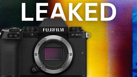 Fujifilm X-S20: Why This Will Be Fuji's Biggest Camera Yet! - YouTube