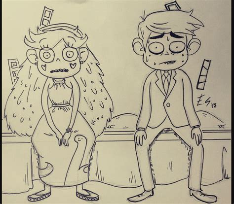 AWKWARD MOMENT - Daron Nefcy Style - Sketch by NightDreams16 on DeviantArt