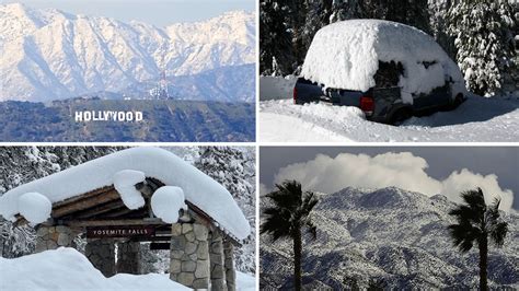 California winter storm: Video compilation shows incredible snowfall ...