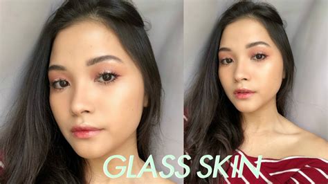 GLASS SKIN MAKEUP TUTORIAL - YouTube