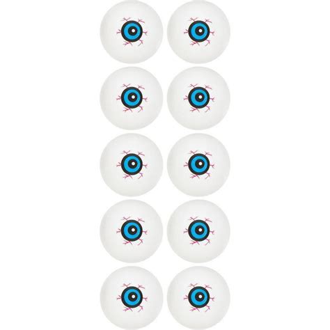 Eye Ball Ping Pong Balls 10ct | Party City