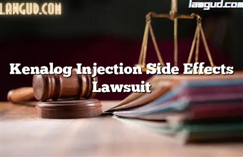 Kenalog Injection Side Effects Lawsuit [Updated] - LawGud