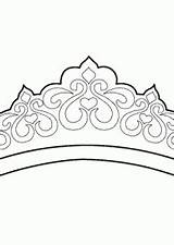 Pretty Princess Tiara Coloring Pages Coloring sketch template