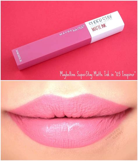 Maybelline | SuperStay Matte Ink City Edition in "125 Inspirer": Review and Swatches ...