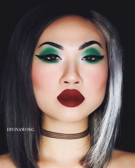 CRUELLA DE VIL / Instagram: divinawong #makeup #glam #beauty #halloweenmakeup #makeupoftheday ...