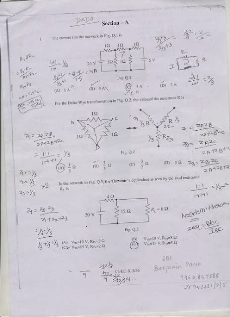 DRDO CEPTAM 8 ECE Previous Year 2008 Question Paper - University ...