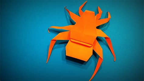 Simple Origami Spider: Easy Papercraft for All Ages – easy origami tutorial