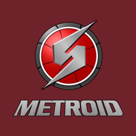 Metroid Logo - Metroid Logo - T-Shirt | TeePublic