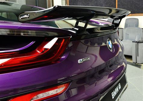 Gallery: 1 of 1 Twilight Purple BMW i8 in Abu Dhabi - GTspirit