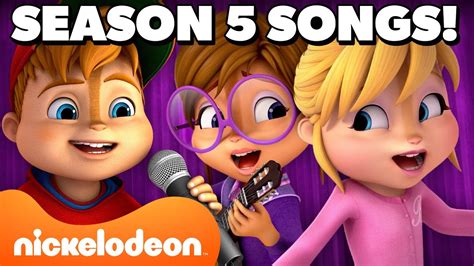 EVERY Song From ALVINN!!! AND THE CHIPMUNKS Season 5! 🐿 Part 1 ...