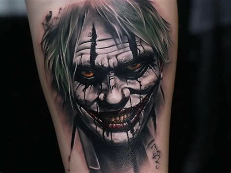 Joker Tattoo Meaning: Symbolism + Ideas