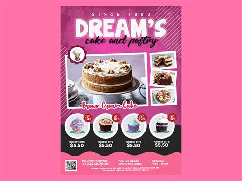 Cake Shop Poster Design - Eperka