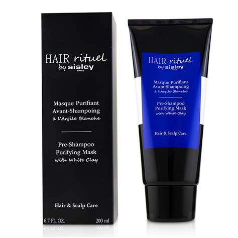 Sisley - Hair Rituel by Sisley Pre-Shampoo Purifying Mask with White ...