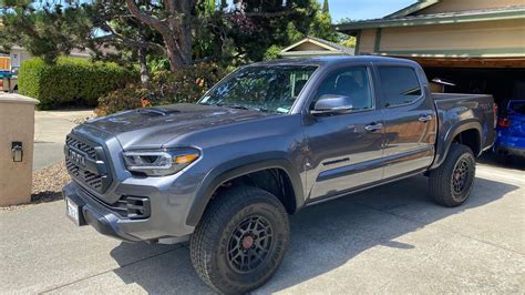 2022 Toyota Tacoma TRD PRO in magnetic gray metallic - YouTube