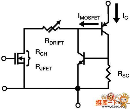 MOSFET equivalent circuit diagram of IGBT - Basic_Circuit - Circuit Diagram - SeekIC.com