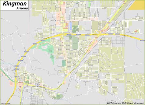 Kingman Arizona Map