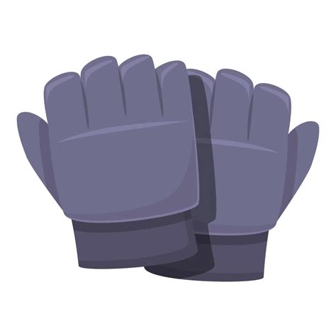 Sport gloves icon cartoon vector. Safety design 14357247 Vector Art at ...