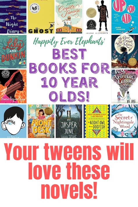 The best books for 10 year olds to excite your kids – Artofit