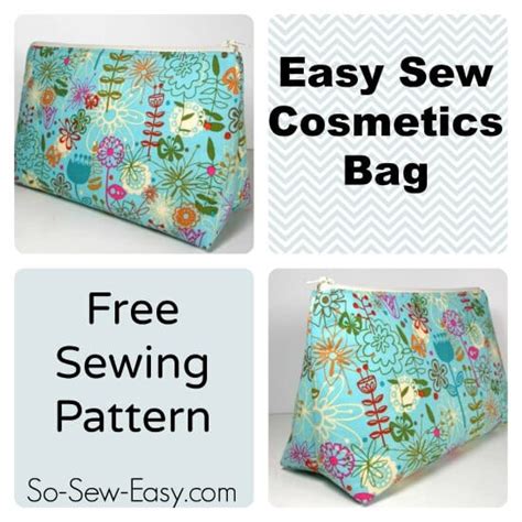 Large Makeup Bag Sewing Pattern | Saubhaya Makeup