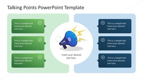 Talking Points Engaging Slide Template for PPT - SlideModel