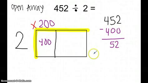 Division with an Open Array - YouTube