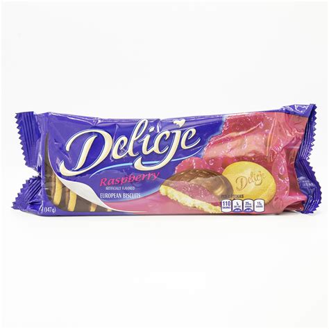 MONDELEZ 5.18oz DELICJE RASPBERRY - European Food Express