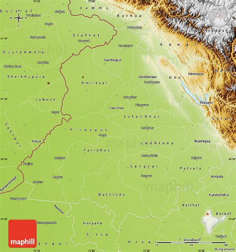 File:The Punjab (Five Rivers); A Physical Map From, 59% OFF