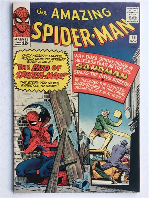 Marvel Comics - The Amazing Spider-Man #18 - 1st Appearance of Ned Leeds!!! 3rd Sandman- 1x sc ...